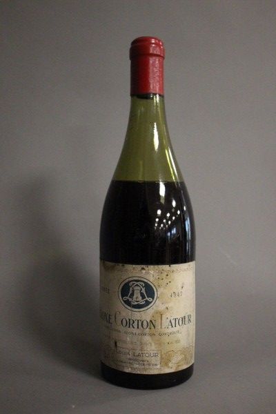 1 Blle ALOXE CORTON mise Louis Latour 19...
