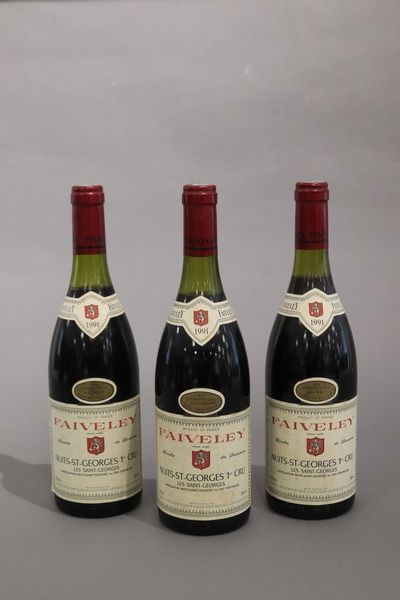 3 Blles NUITS ST GEORGES 1er Cru Les St Georges...