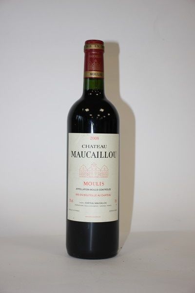 1 Blle CH. MAUCAILLOU Moulis 2008