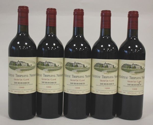 5 Blles CH. TROPLONG MONDOT St Emilion GCC...