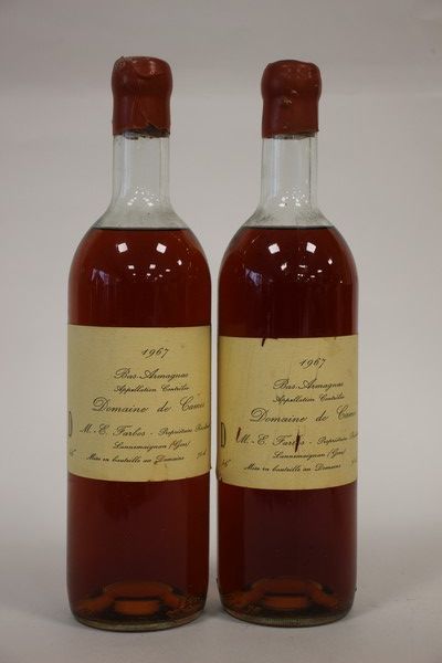 2 Blles BAS ARMAGNAC mise Domaine de Cames...