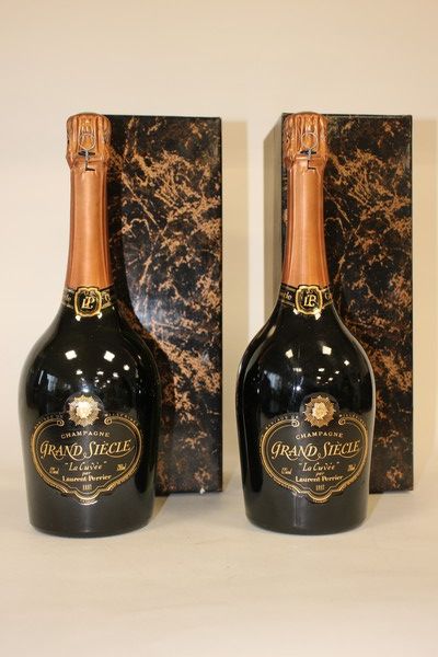 2 Blles Champagne LAURENT PERRIER Grand Siècle...