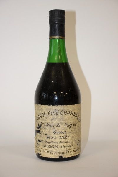 1 Blle (70 cl) Grande Fine Champagne,  1er...
