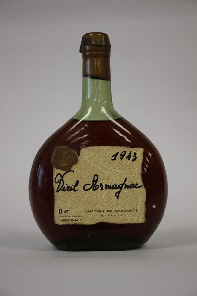 1 Blle (70 cl) Vieil ARMAGNAC, CH. de CASSAIGNE,...