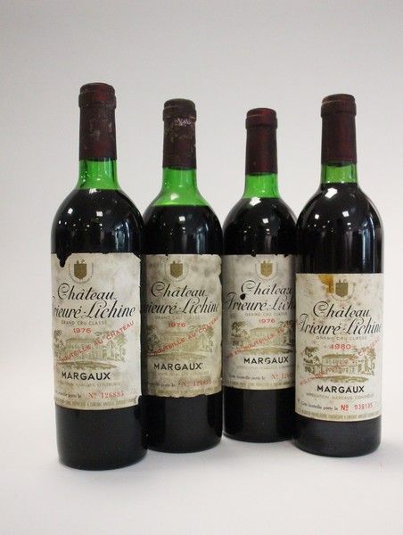 4 Blles CH. PRIEURE-LICHINE GCC Margaux