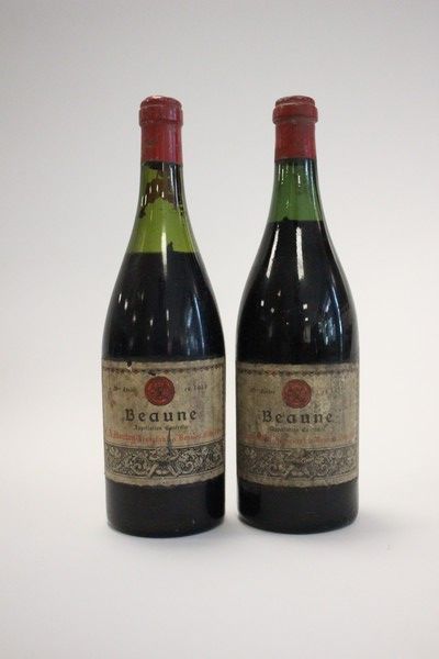 2 Blles BEAUNE mise L.A. Montoy nég. Supposées...