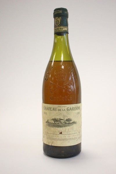 1 Blle CHATEAUNEUF DU PAPE blanc mise Château...