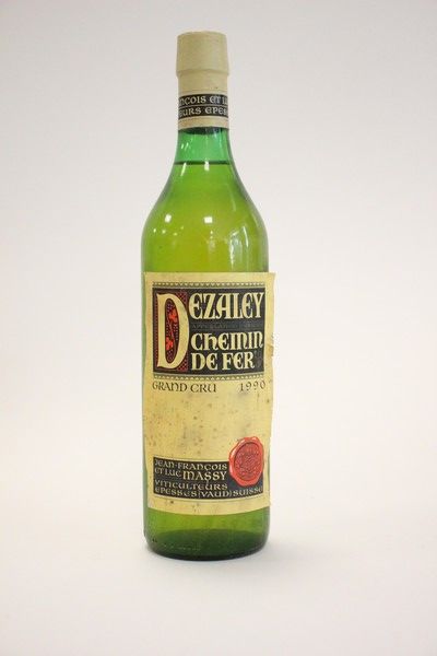1 Blle DEZALEY blanc Chemin de Fer GC (Vaud...