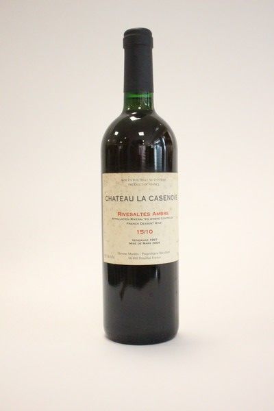1 Blle RIVESALTES ambré mise Château la Casenove...
