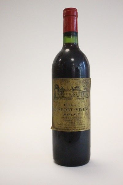 1 Blle CH. DURFORT-VIVENS Margaux GCC 19...