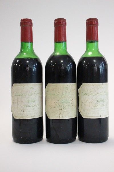 3 Blles CH. DE CANDALE Margaux 1979