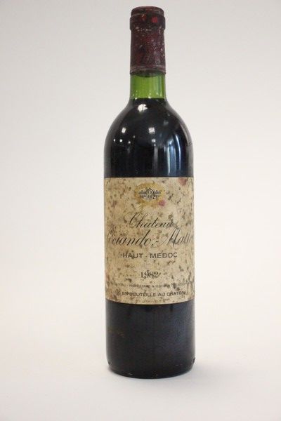 1 Blle CH. SOCIANDO-MALLET Haut-Médoc 19...