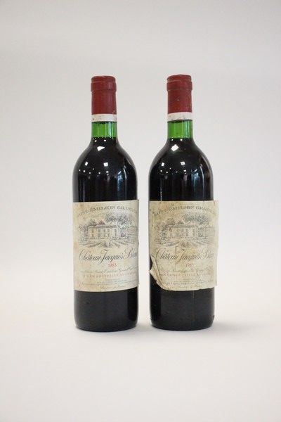 2 Blles CH. JACQUES BLANC Saint-Emilion GC...