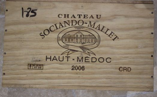 6 Mag. CH. SOCIANDO-MALLET Haut-Médoc, 2...