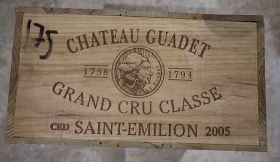 12 Blles CH. GUADET SAINT-JULIEN Saint-Emilion...