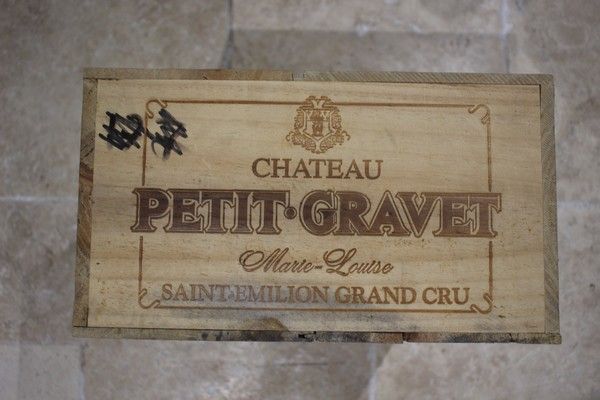 12 Blles CH. PETIT GRAVET Saint-Emilion GC,...