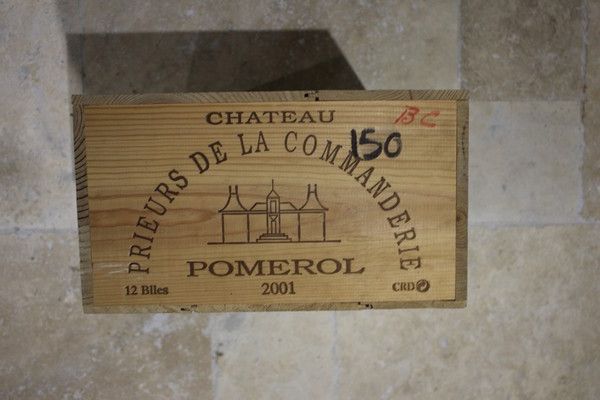 12 Blles CH. PRIEURS DE LA COMMANDERIE Pomerol,...