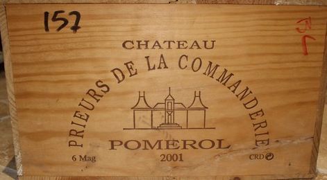 6 Mags CH. PRIEURS DE LA COMMANDERIE Pomerol,...