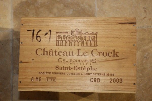 5 Mags CH. LE CROCK Saint-Estèphe CB 200...