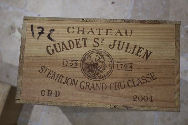 12 Blles CH GUADET SAINT-JULIEN Saint-Emilion...