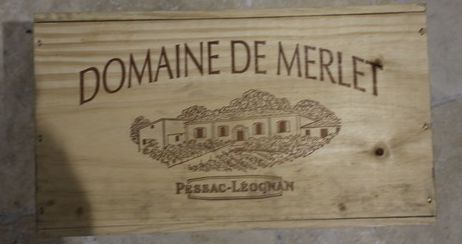 6 Blles DOMAINE DE MERLET Graves 2015