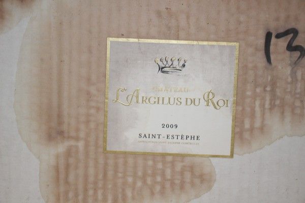 6 Mags CH. L'ARGILUS DU ROI Saint-Estèphe...