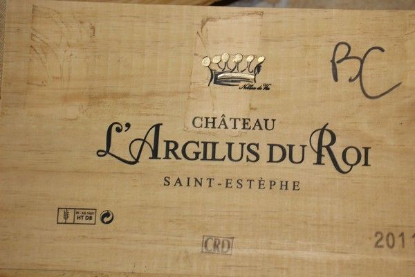 6 Mags CH. L'ARGILUS DU ROI Saint-Estèphe...