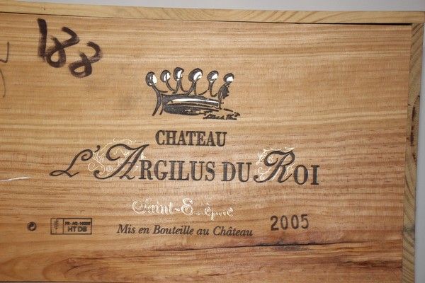 6 Mags CH. L'ARGILUS DU ROI Saint-Estèphe...