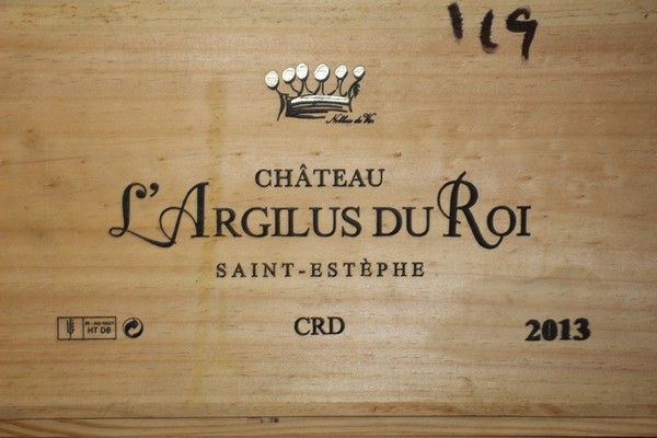6 Mags CH. L'ARGILUS DU ROI Saint-Estèphe...