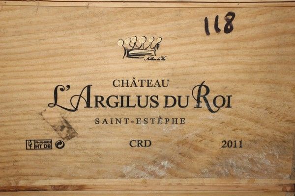6 Mags CH. L'ARGILUS DU ROI Saint-Estèphe...