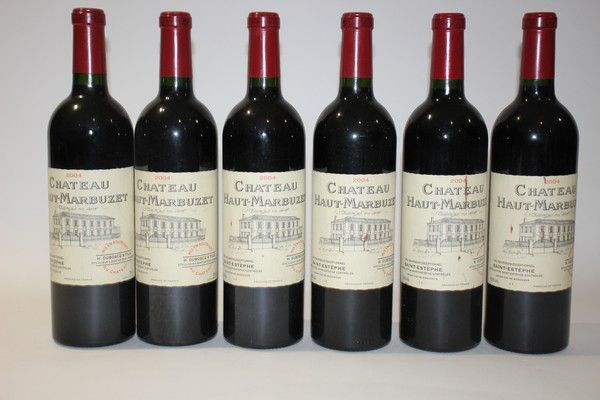 6 Blles CH. HAUT MARBUZET Saint-Estèphe ...