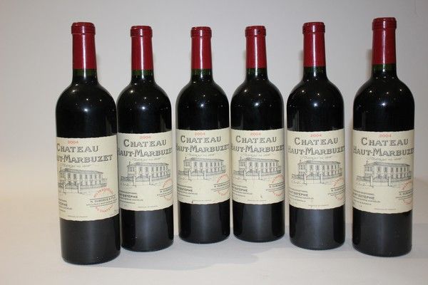 6 Blles CH. HAUT MARBUZET Saint-Estèphe,...