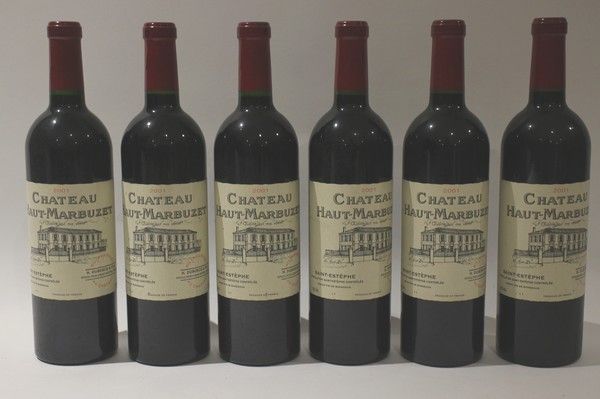 6 Blles CH. HAUT MARBUZET Saint-Estèphe ...