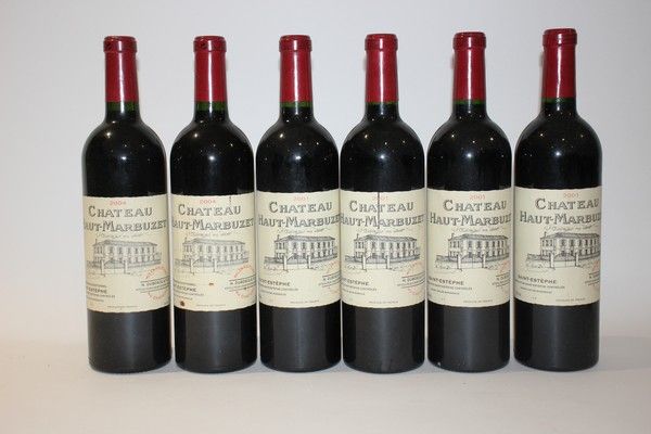 6 Blles CH. HAUT MARBUZET Saint-Estèphe