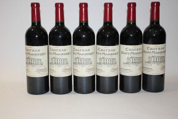 6 Blles CH. HAUT MARBUZET Saint-Estèphe ...