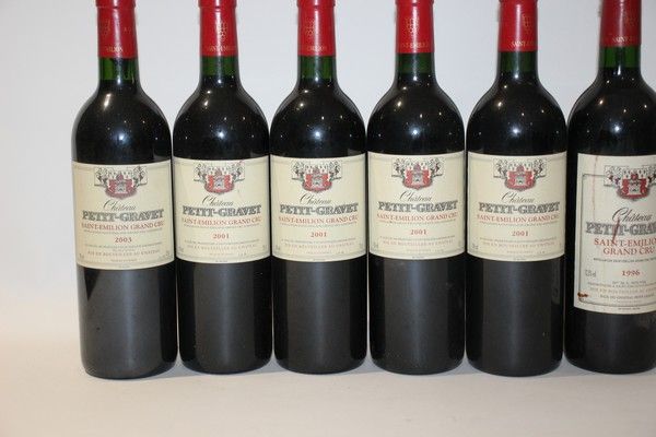 6 Blles CH. PETIT GRAVET Saint-Emilion G...