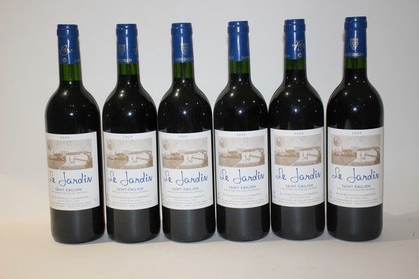 6 Blles LE JARDIN Saint-Emilion 2009