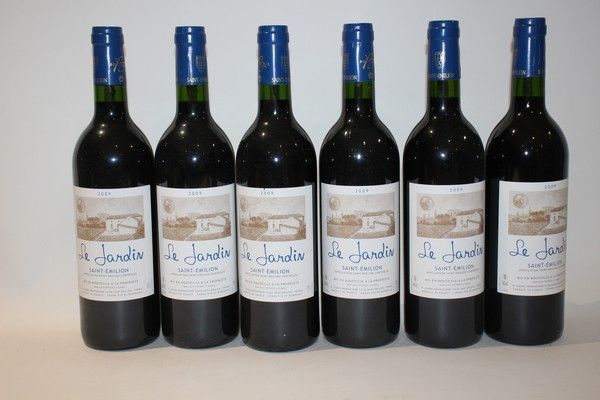 6 Blles LE JARDIN Saint-Emilion 2009
