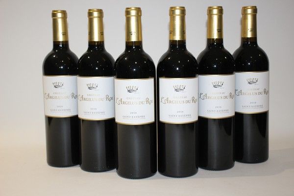 6 Blles CH. L'ARGILUS DU ROI Saint-Estèphe...