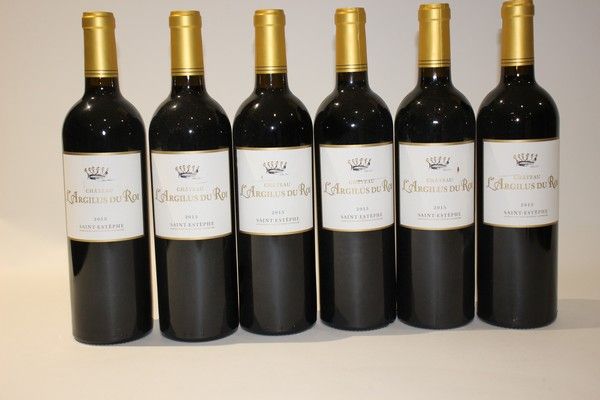 6 Blles CH. L'ARGILUS DU ROI Saint-Estèphe...