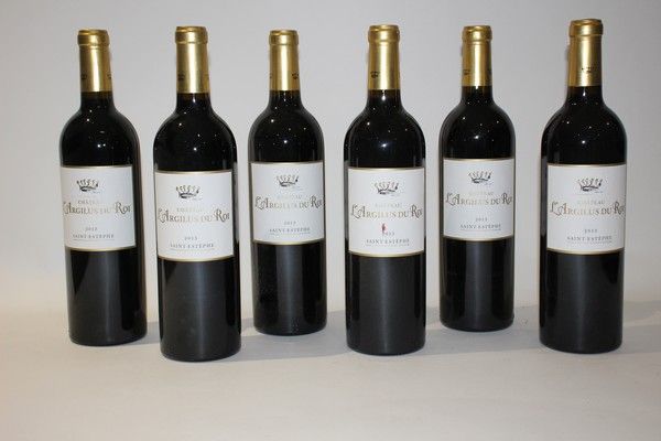6 Blles CH. L'ARGILUS DU ROI Saint-Estèphe...