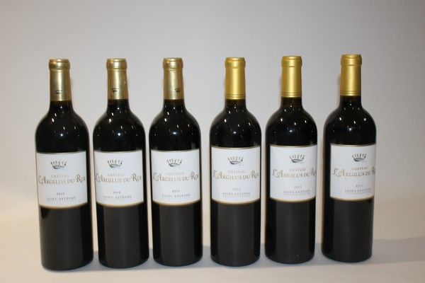 6 Blles CH. L'ARGILUS DU ROI Saint-Estèphe...