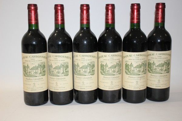 6 Blles CH. CARBONNIEUX Pessac Léognan GCC,...