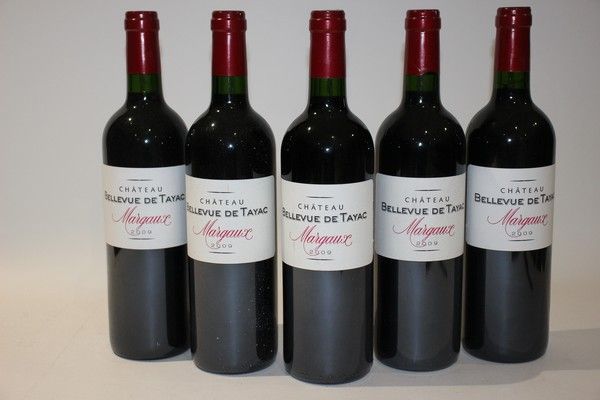 5 Blles CH. BELLEVUE DE TAYAC Margaux 20...