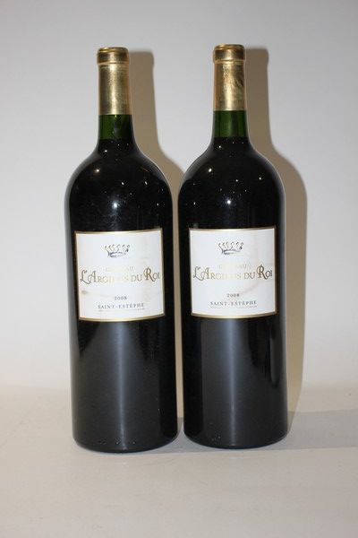2 Mags CH. L'ARGILUS DU ROI Saint-Estèphe...