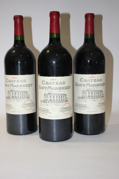 3 Mags CH. HAUT MARBUZET Saint-Estèphe 2...