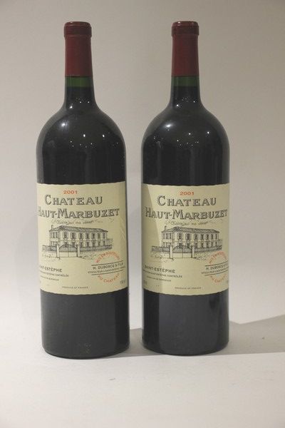 2 Mags CH. HAUT MARBUZET Saint-Estèphe, ...