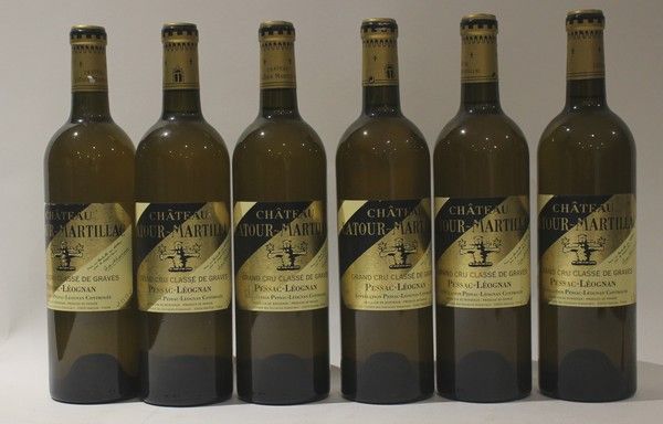 6 Blles CH. LATOUR MARTILLAC Graves GCC blanc...
