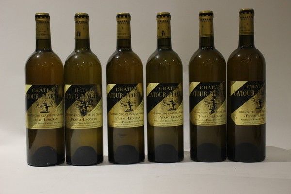 6 Blles CH. LATOUR MARTILLAC Graves GCC blanc...