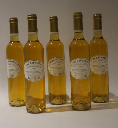 5 x 50 cl CH. RAYMOND LAFON Sauternes 19...